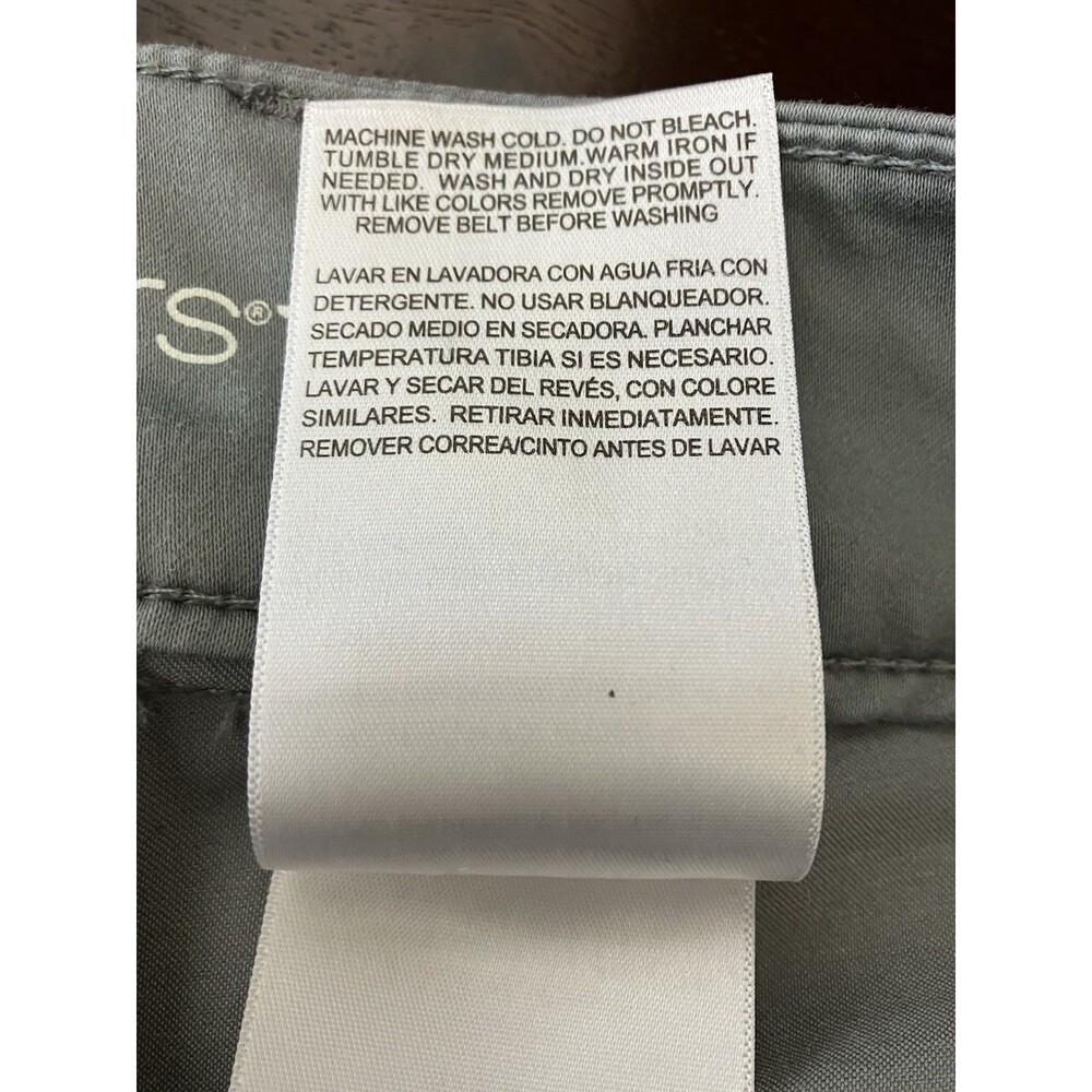 DOCKERS Womens Gray Capri Pants Size  8 - Picture 4 of 5